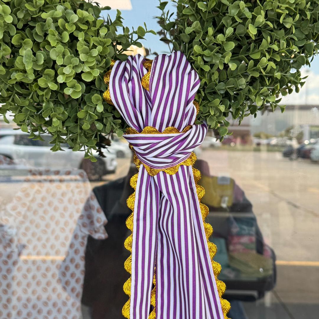 Game Day Wreath Sashes
