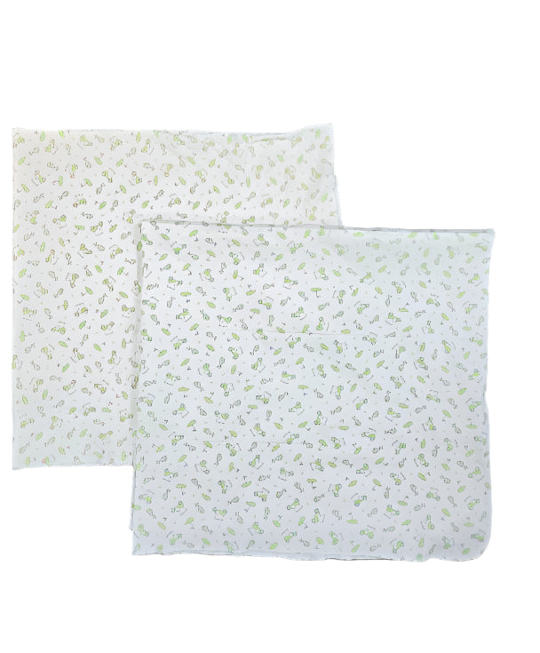 One The Green Swaddle Blanket