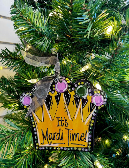 It's Mardi Time Ornament