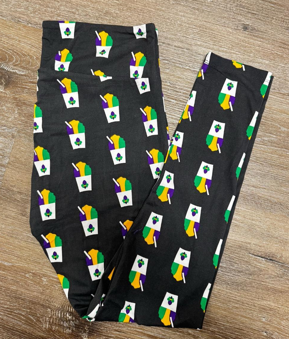 MG Snowball Leggings- Curvy