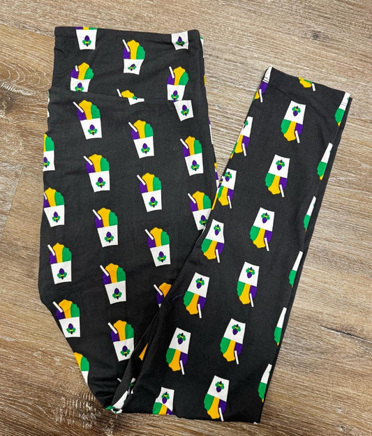 MG Snowball Leggings- Curvy