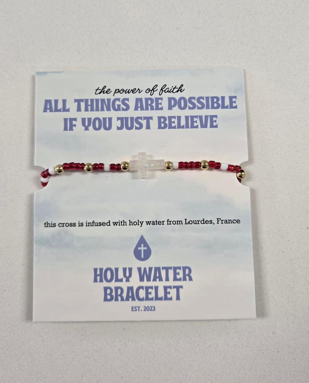Gameday Holy Water Bracelet