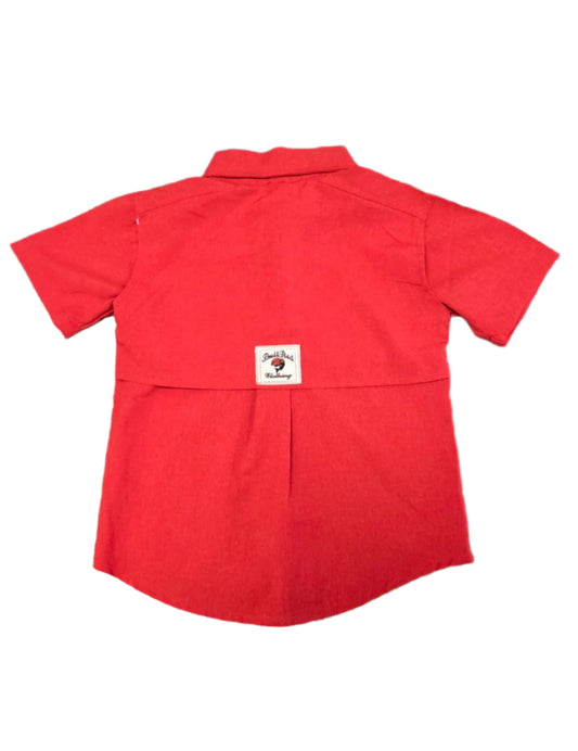 Nicholls Embroidered Toddler Fishing Shirt