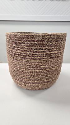Sedona Woven Seagrass Planter Basket