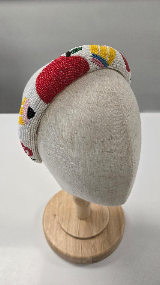 Back To School Beaded Headband