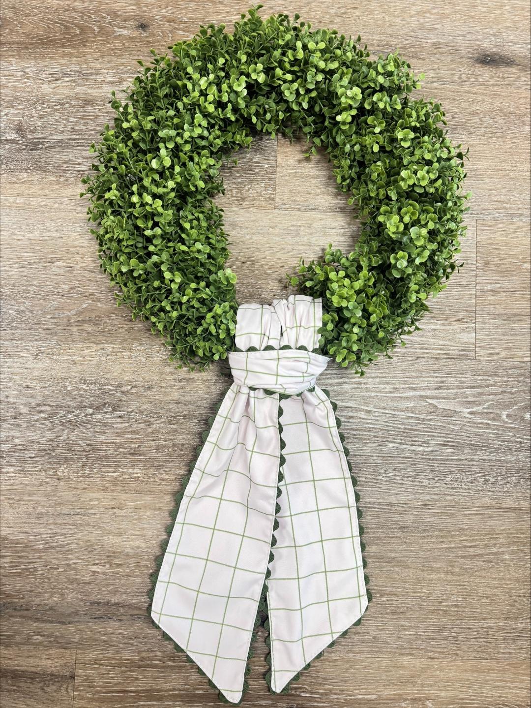 Fall Wreath Sashes