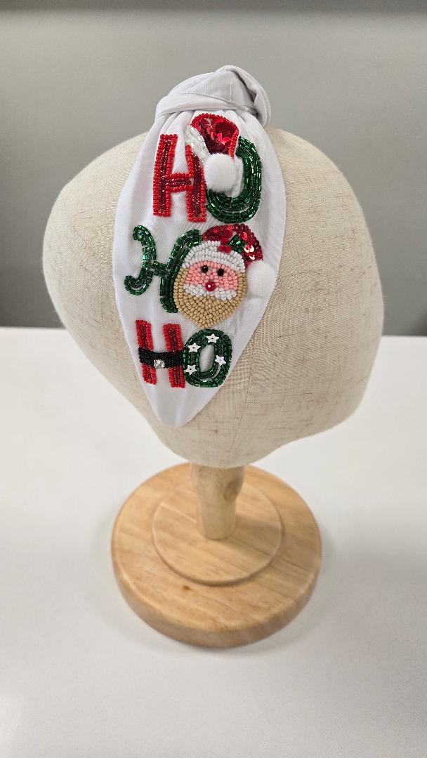 Beaded Christmas Headband