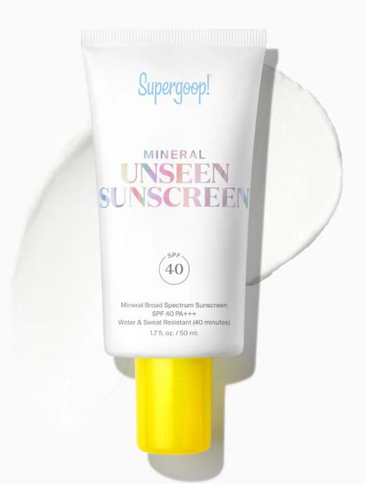 Supergoop Mineral Unseen Sunscreen SPF 40
