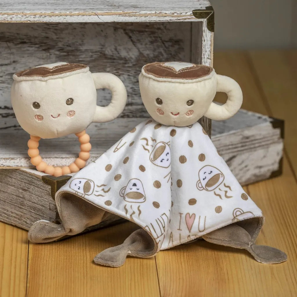 Latte Sweet Soothie Teether Rattle