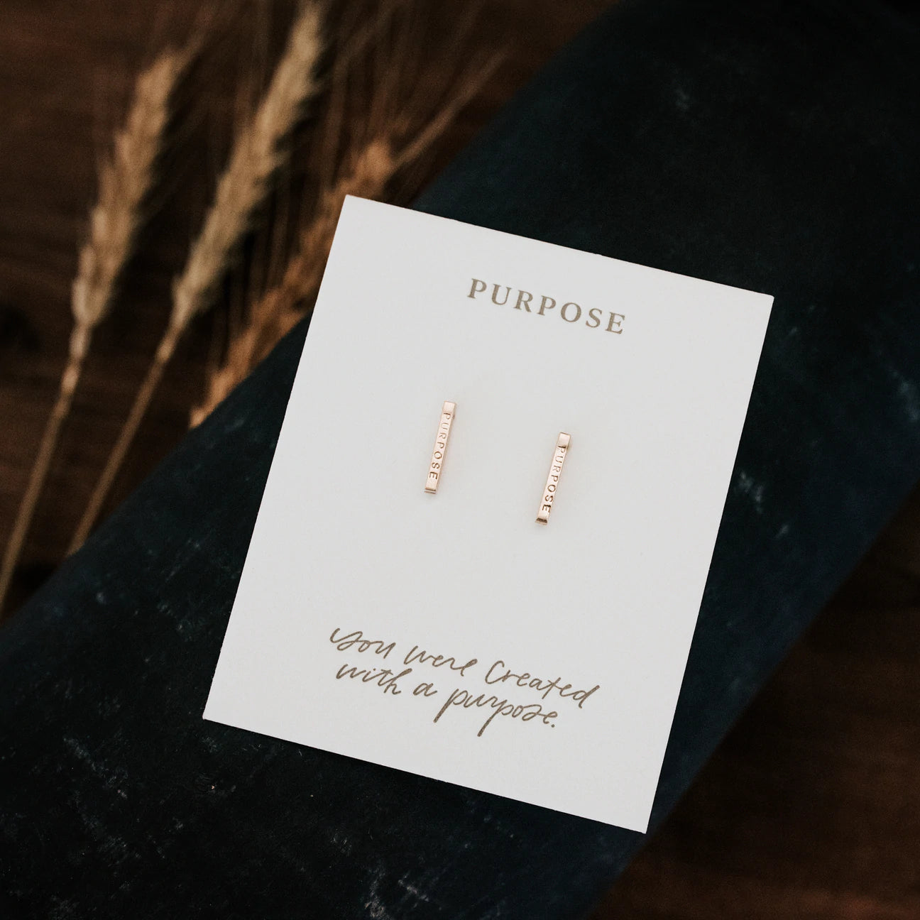 Purpose Earring Studs