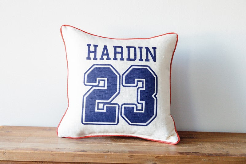 Custom Jersey Pillow