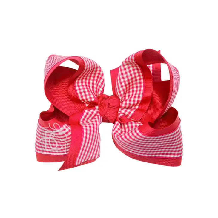 Gingham Bow